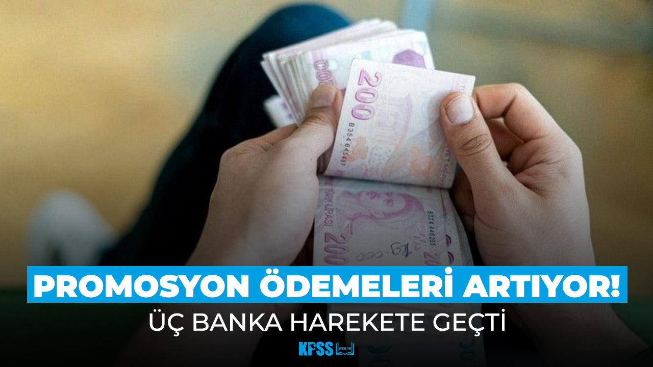 Vakıfbank, Ziraat Bankası ve Halkbank promosyon fiyatlarını yenileyecek!