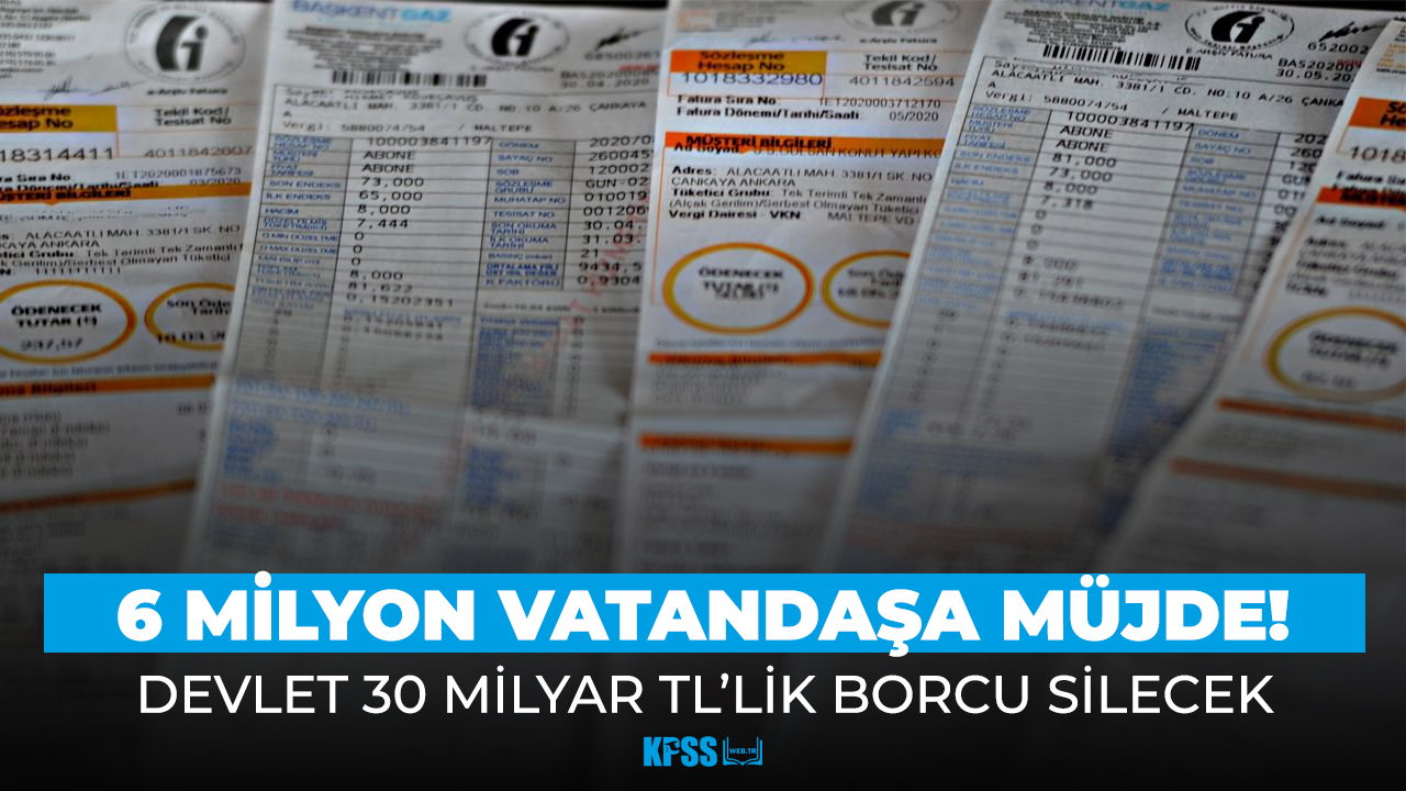 Milyonlarca vatandaşa müjde! Elektrik, su, doğalgaz ve telefon faturalarını devlet ödeyecek