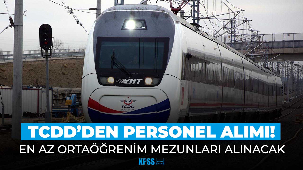TCDD'den yol bakım onarım işçisi alımı! Başvurular açıldı