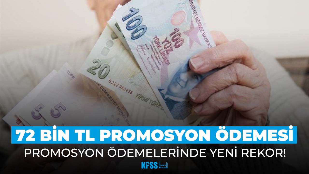 Banka promosyonları için rekor miktar! 72 bin 500 TL ödenecek