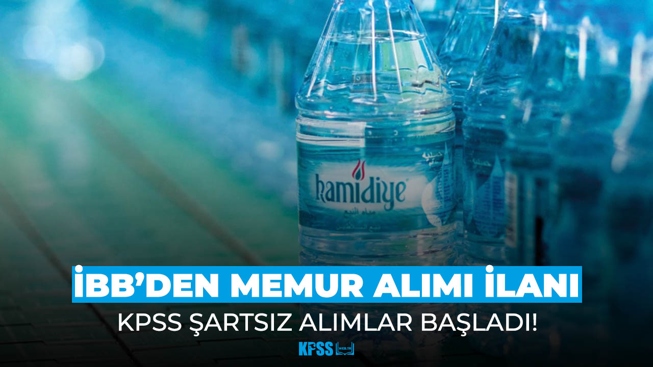 İstanbul Büyükşehir Belediyesi KPSS şartsız memur alımı ilanı verdi!