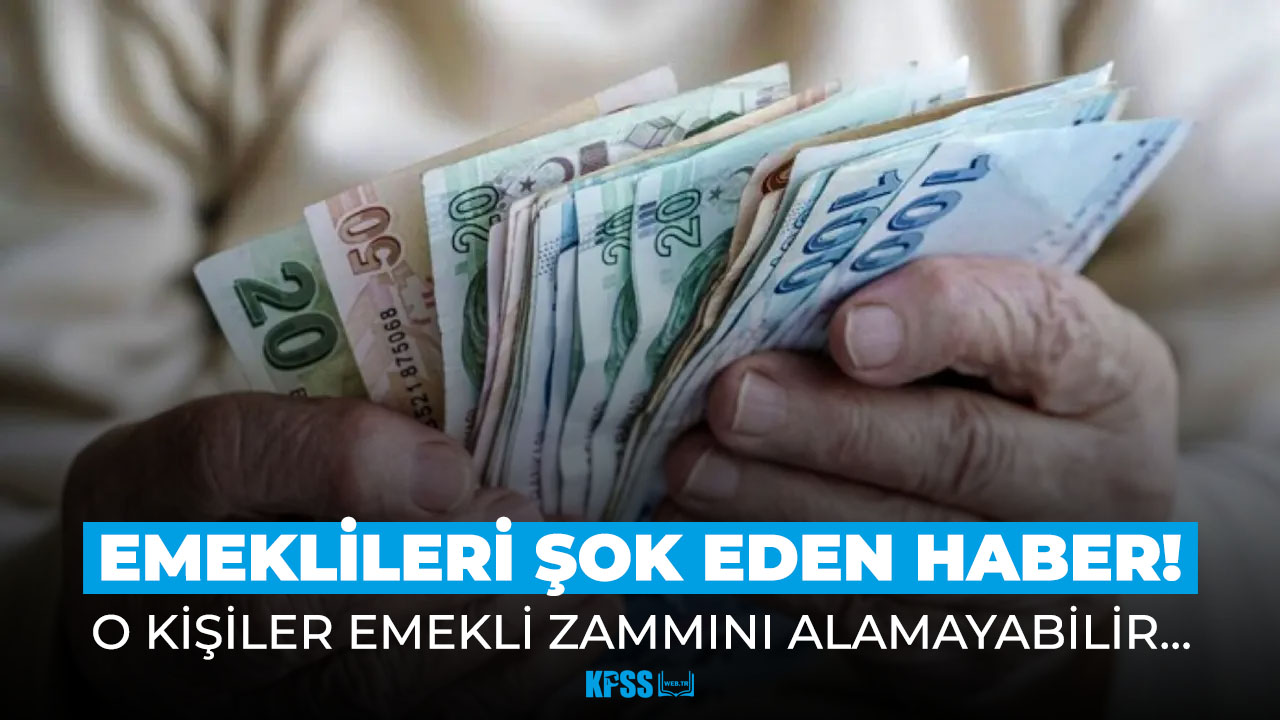Milyonlarca emekli şokta! Zam bekleyenlere için kötü haber