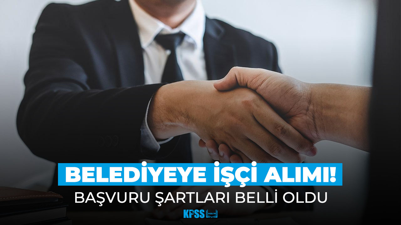Afyonkarahisar Belediyesi en az ilkokul mezunu personel alımı yapacak