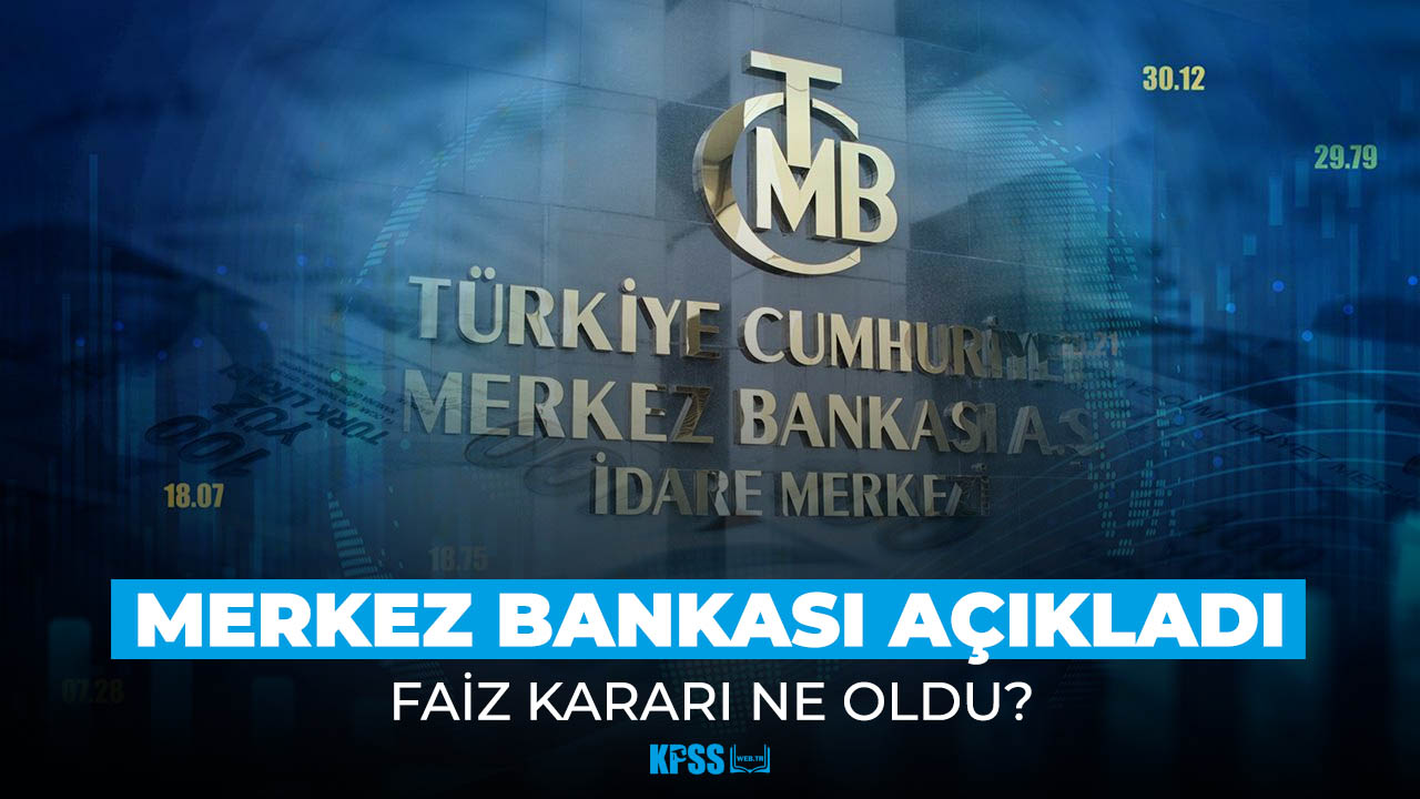 Merkez Bankası Açıkladı! Ekim Ayı Faiz Kararı Belli Oldu