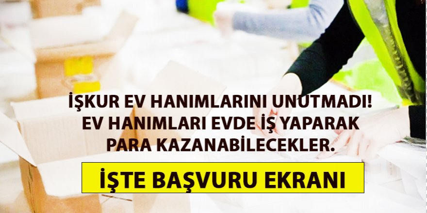 iskur kadinlara destek veriyor evden calisarak iskur dan 800 tl destek odemesi almak icin sartlar nelerdir