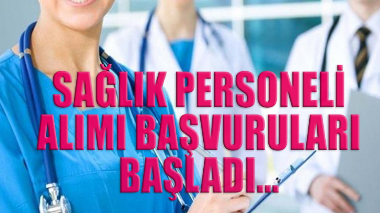 Belediye İŞKUR Üzerinden Sağlık Personeli Alımı Yapacak! Başvurular için Acele Edin...