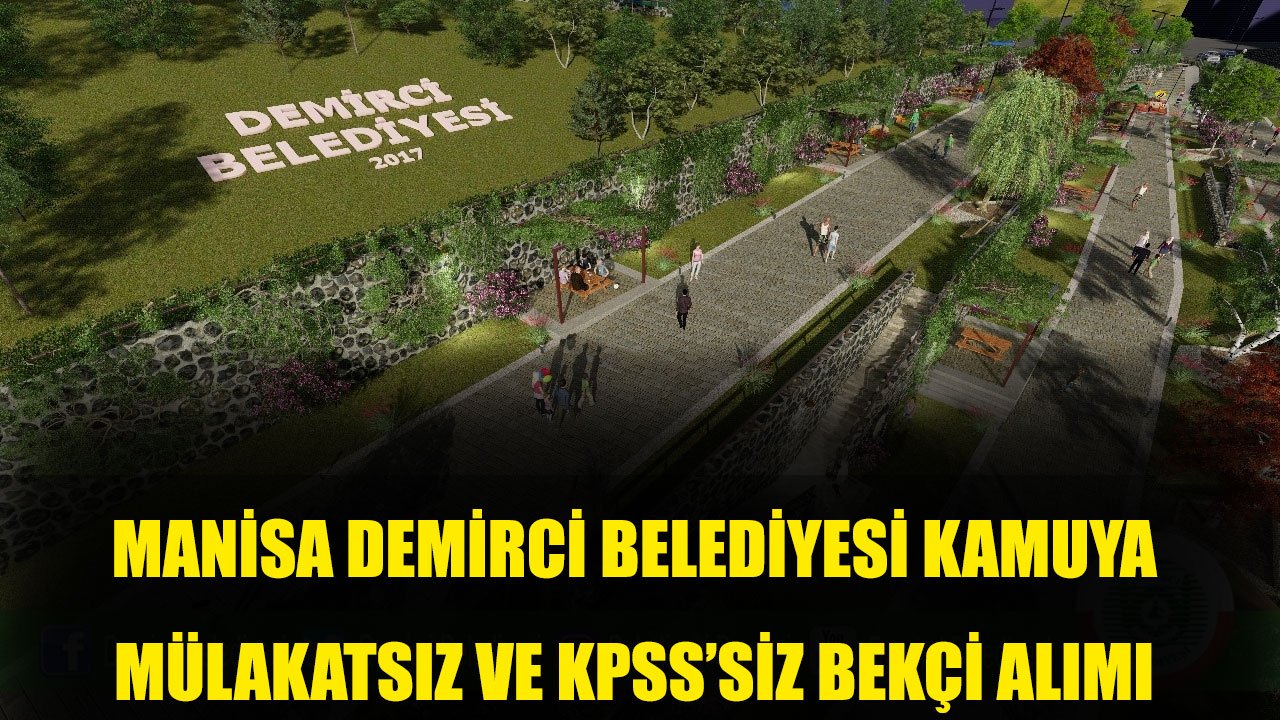 Kamuya Belediye Tarafından Bekçi Alınacak: KPSS ve Mülakat Şartı Yok
