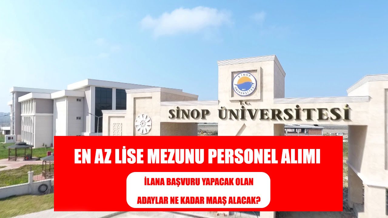 O Üniversitesi En Az 3.788 TL Maaşla Lise Mezunu Sözleşmeli Personel Alımı Yapacak