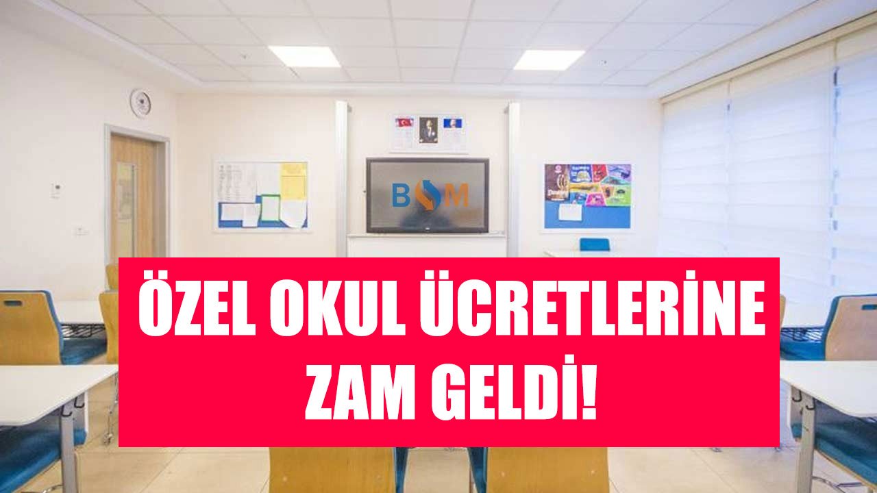 2022 Yılında Özel Okullarda Ne Kadar Zam Yapılacak? Özel Okullara Yapılacak Zam Oranları Belli Oldu...